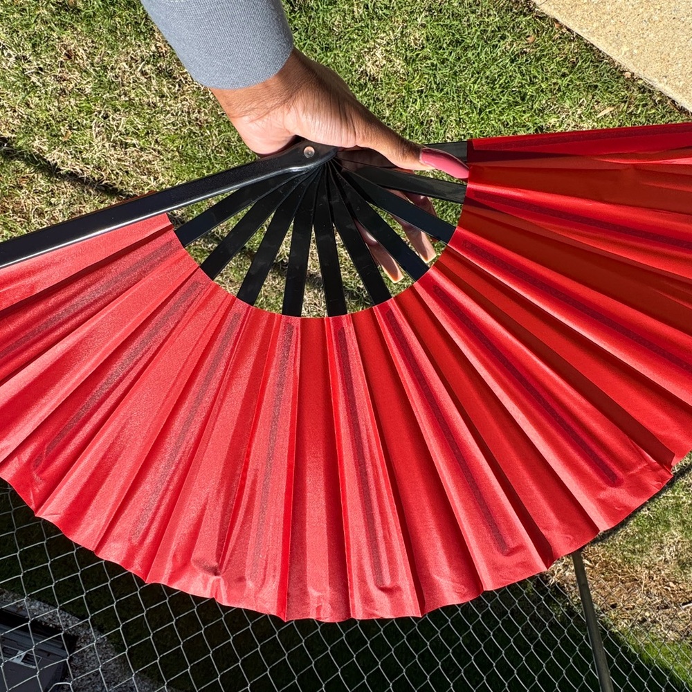 Colorful Handheld Fans Set - Picture 4 of 10